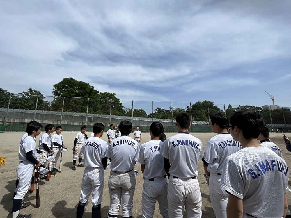 硬式野球部 5月27日①